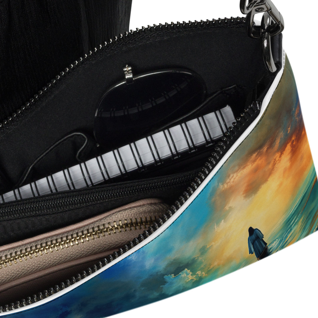 "Jesus Walks On Water" Christian Crossbody bag