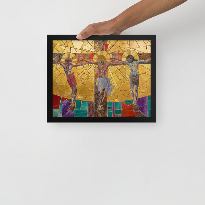 "Bishop Holding Chalice" Christian Framed Poster(Style 01)