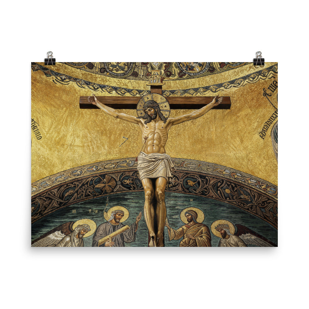 ”The Crucifixion" Christian Poster (Style 2)