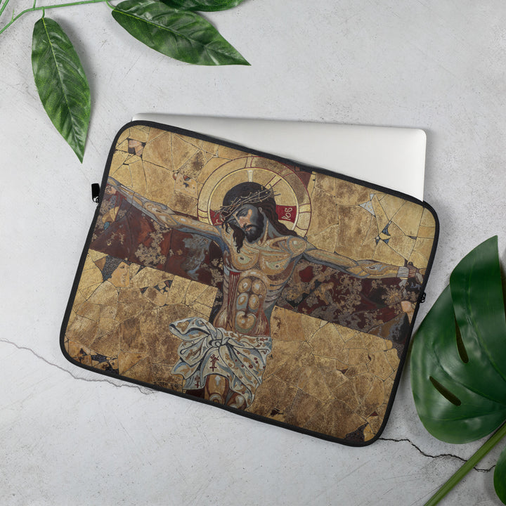 "The Crucifixion" Christian Laptop Sleeve (Style 3)