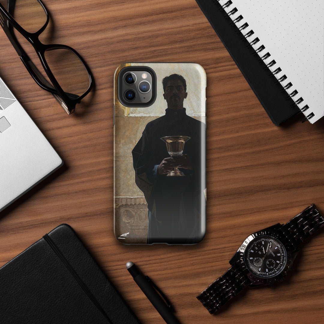 "Bishop Holding Chalice" Christian Phone Case (Style 1)