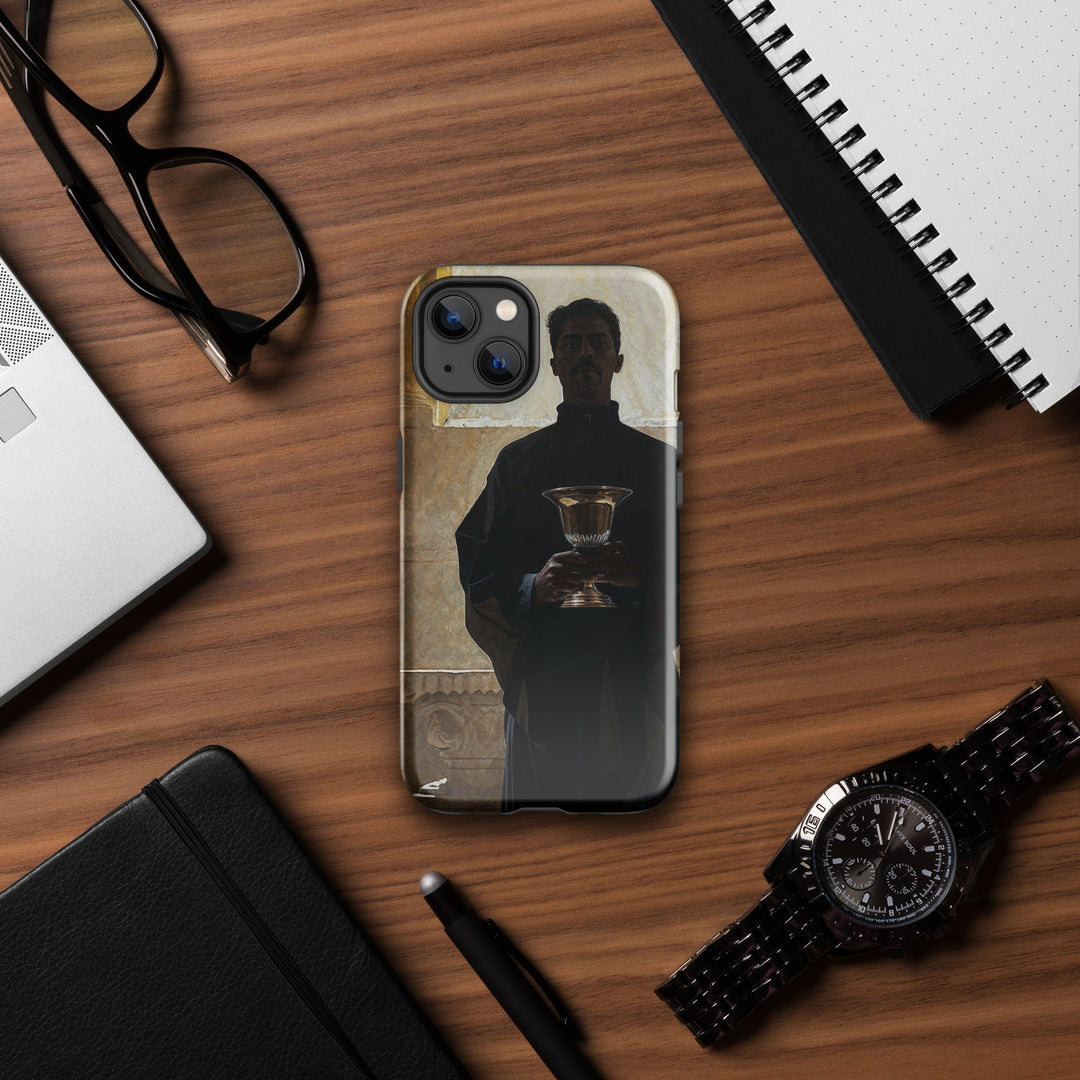 "Bishop Holding Chalice" Christian Phone Case (Style 1)