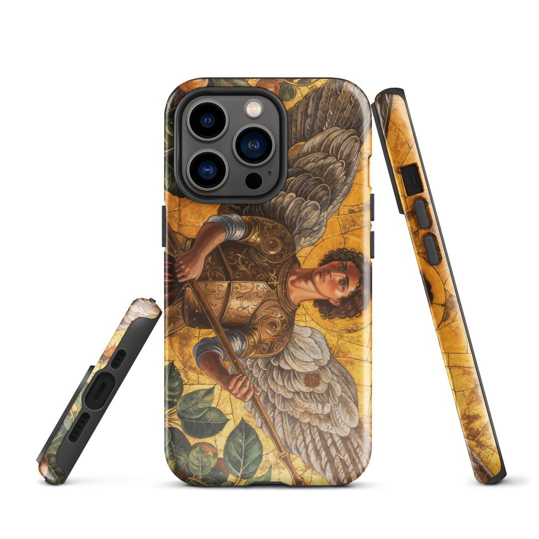 "Archangel Uriel" Christian iPhone Case (Style 02)