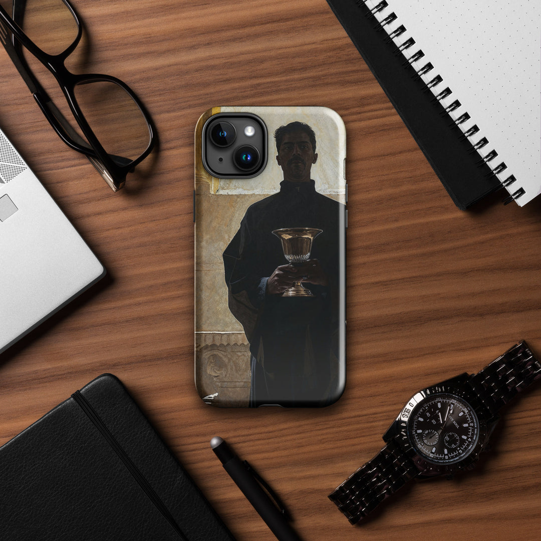 "Bishop Holding Chalice" Christian Phone Case (Style 1)