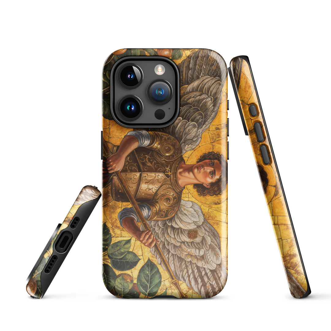 "Archangel Uriel" Christian iPhone Case (Style 02)