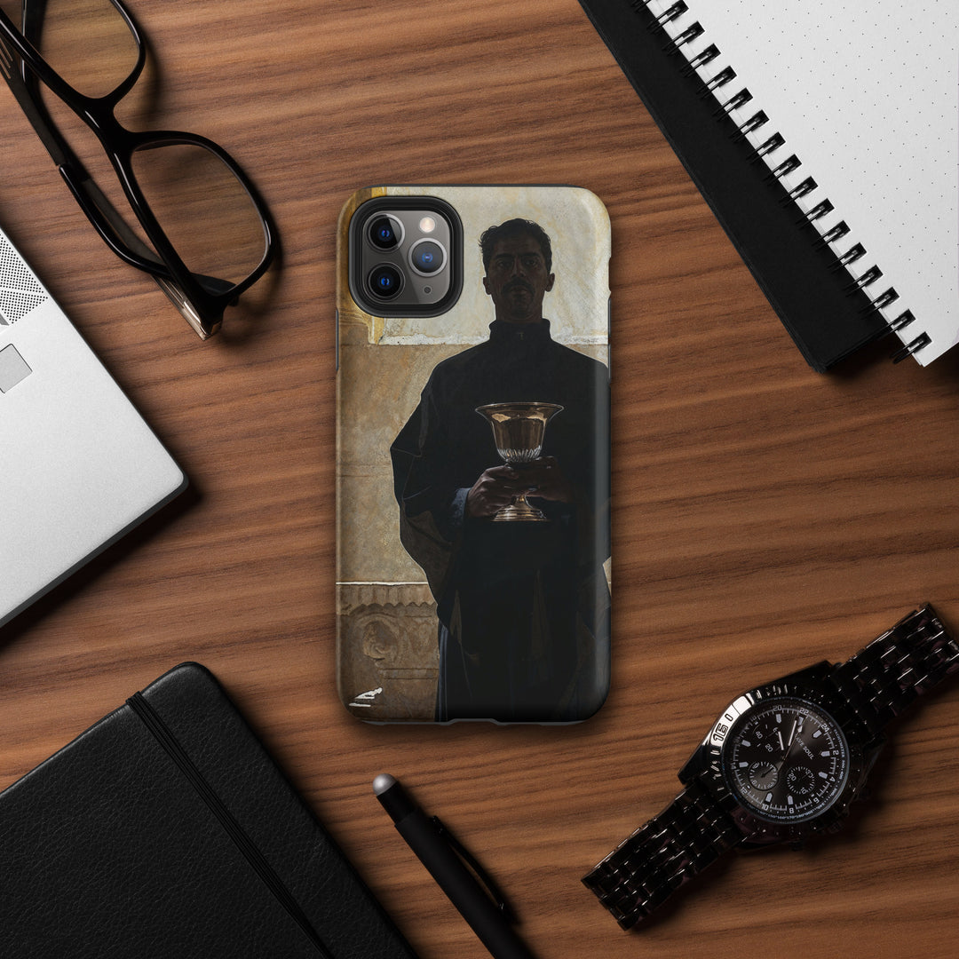 "Bishop Holding Chalice" Christian Phone Case (Style 1)