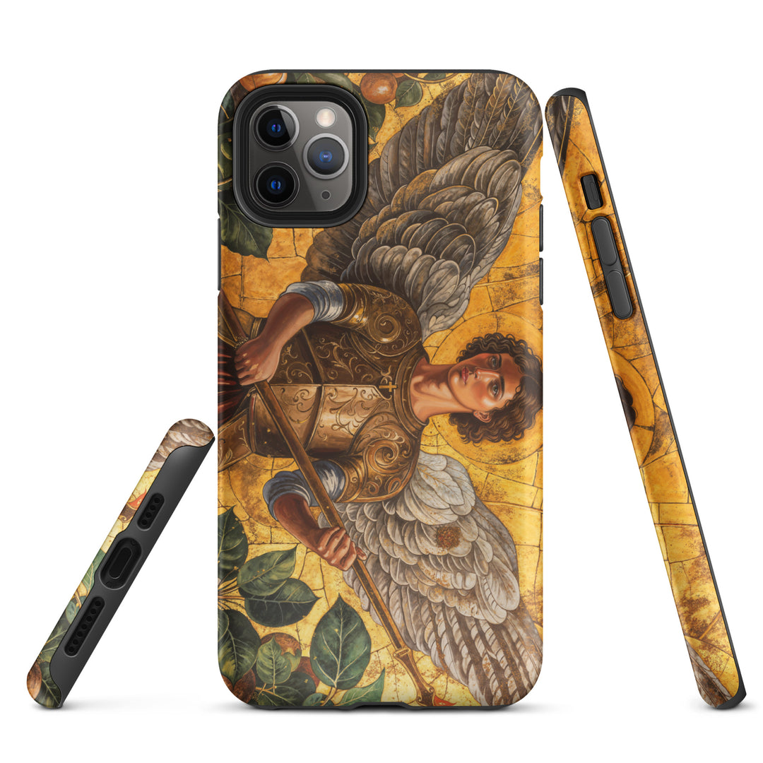 "Archangel Uriel" Christian iPhone Case (Style 02)