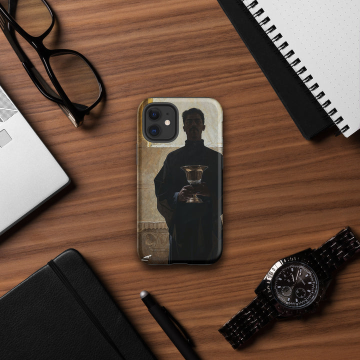 "Bishop Holding Chalice" Christian Phone Case (Style 1)