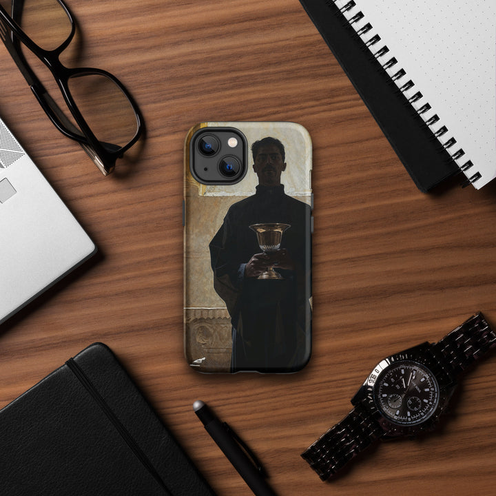 "Bishop Holding Chalice" Christian Phone Case (Style 1)