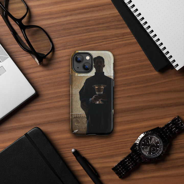 "Bishop Holding Chalice" Christian Phone Case (Style 1)