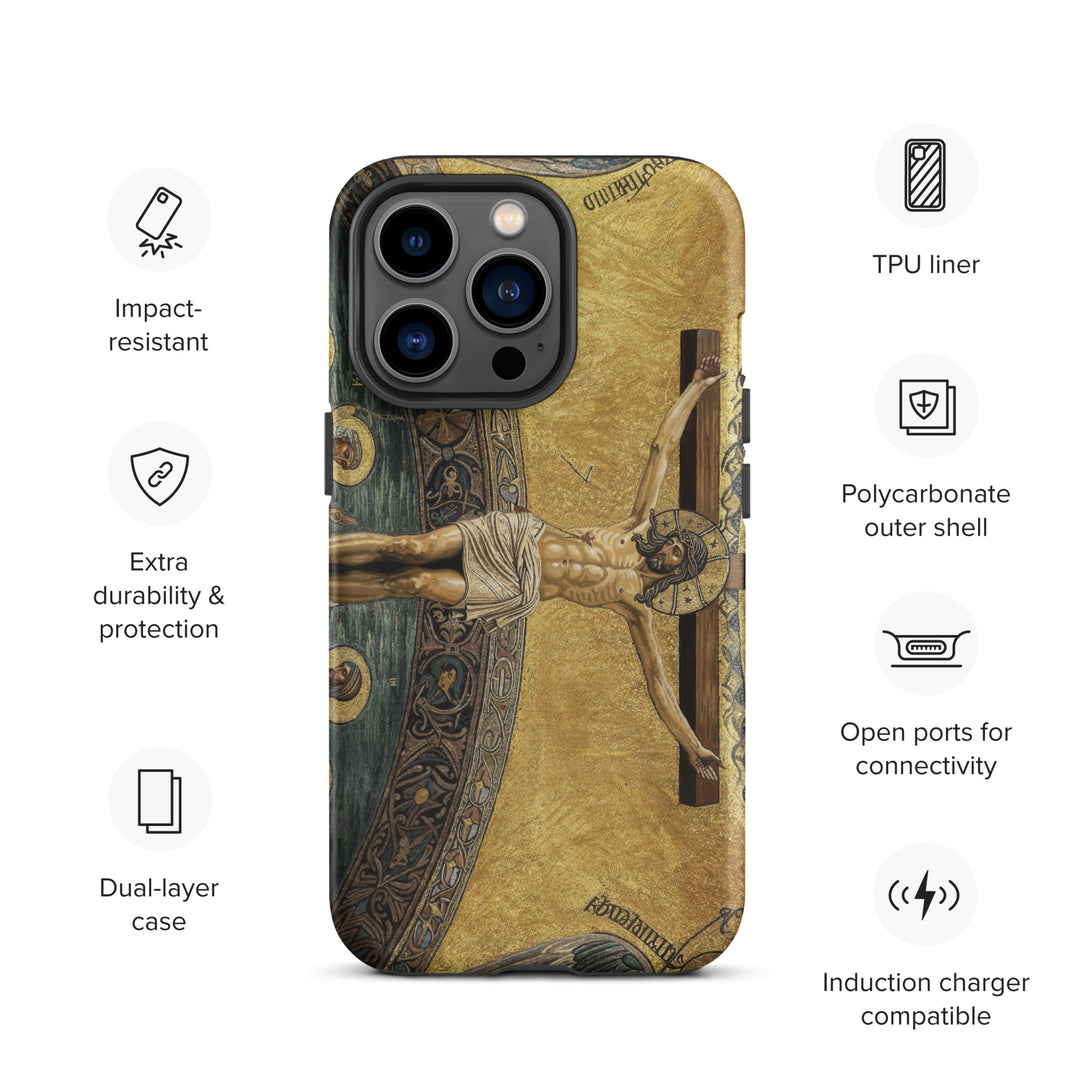 "The Crucifixion" Christian Phone Case (Style 3)