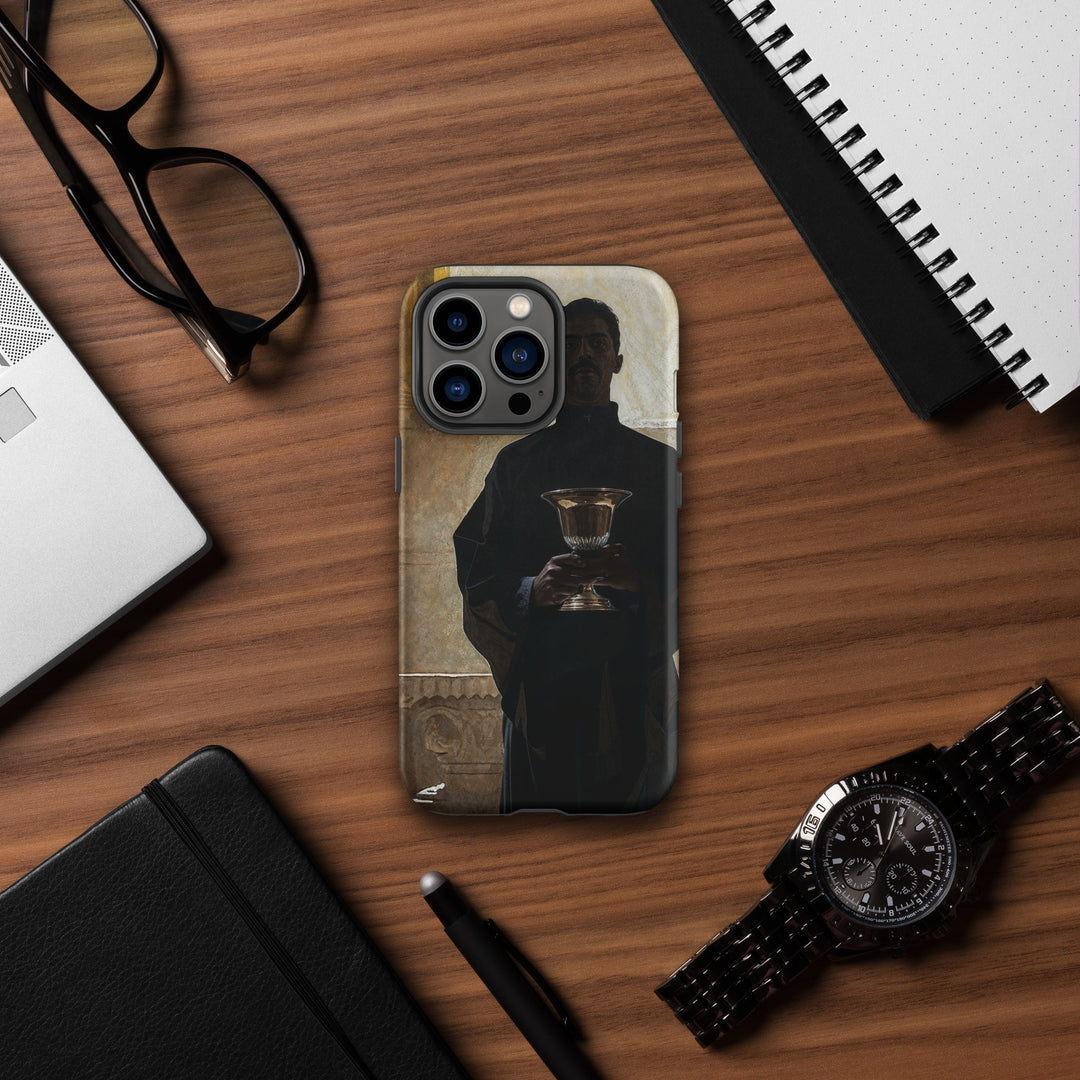 "Bishop Holding Chalice" Christian Phone Case (Style 1)