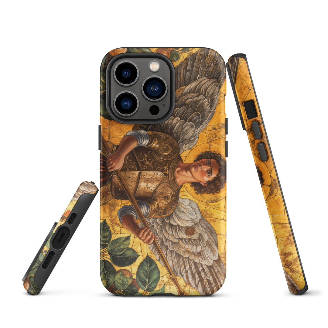 "Archangel Uriel" Christian iPhone Case (Style 02)