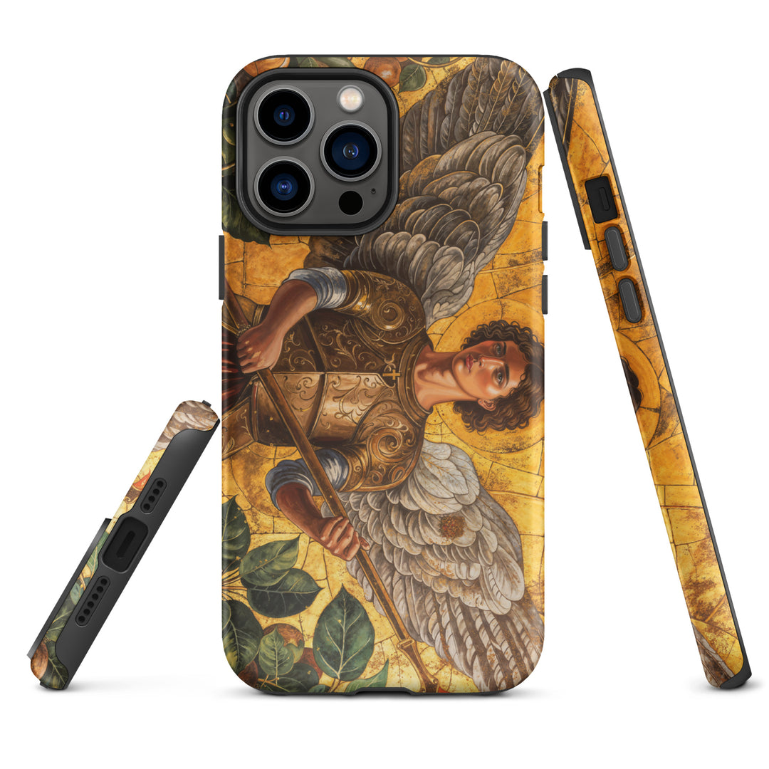 "Archangel Uriel" Christian iPhone Case (Style 02)