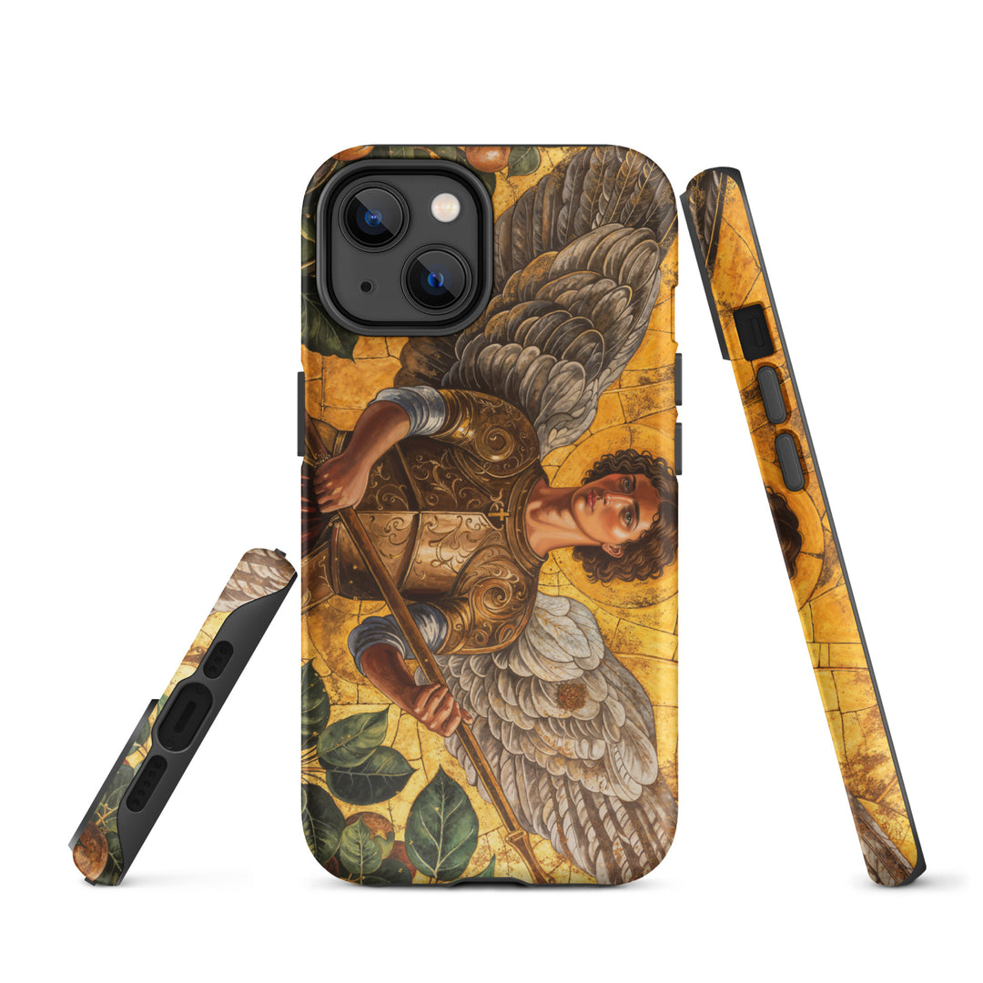 "Archangel Uriel" Christian iPhone Case (Style 02)