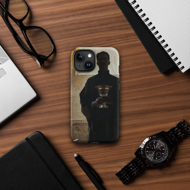 "Bishop Holding Chalice" Christian Phone Case (Style 1)