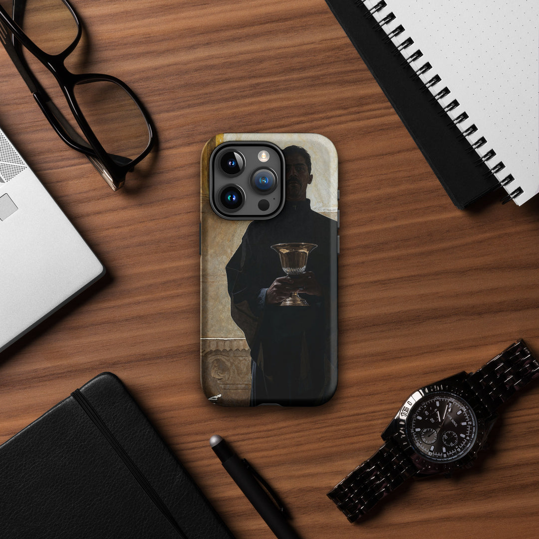 "Bishop Holding Chalice" Christian Phone Case (Style 1)